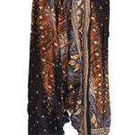 Banjamath® Women’s Peacock Print Aladdin Harem Hippie Pants Jumpsuit