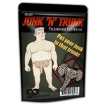 Gears Out Deluxe Junk N Trunk – Novelty Elephant Underpants – Animal Print Thong for Men – One Size Fits Most, Leopard Print, Googly Eyes