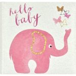 MCS Baby Pink Elephant Photo Album, 8.5 x 8.5,