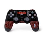 Skinit Decal Gaming Skin for PS4 Controller – Officially Licensed NBA Oklahoma City Thunder Elephant Print Design