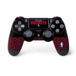 Skinit Decal Gaming Skin for PS4 Pro/Slim Controller – Officially Licensed NBA Houston Rockets Elephant Print Design