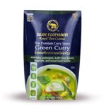 Blue Elephant Royal Thai Cuisine, Thai Premium Curry Sauce, Green Curry, 10.6oz Package