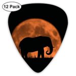 351 Shape Classic Guitar Picks Fantasy Elephant Plectrums Instrument Standard Bass 12 Pack