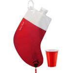 Party Flasks Santas Flask for Liquor, Wine, Drinks: Funny Gag Gifts for White Elephant Christmas Gifts Exchanges; Beverage Dispenser Holds 2.25 Liters for Holiday, Graduation, Office Parties