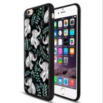 pzicase Case iPhone 6 /6s Plus Case, Anti-Scratch Resistant Flexible Thin Back Cover Silicone Case Compatible with iPhone 6 /6s Plus Case – Elephant