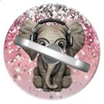 Baby Elephant Phone Ring Stand Holder Grip Mounts, Universal 360 Rotation Smartphone Finger Ring Grip Stand with for iPhone Samsung LG Moto iPad Case-SunbirdsEast