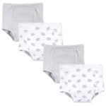 Luvable Friends Baby Cotton Training Pants, Elephant 4-Pack, 3 Toddler (3T)