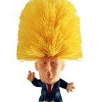 Donald Trump Toilet Brush Bowl With Holder Hilarious White Elephant Gag Novelty Funny Impeach Trump