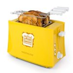 Nostalgia TCS2 Grilled Cheese Toaster with Easy-Clean Toaster Baskets and Adjustable Toasting Dial