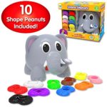 The Learning Journey Learn with Me – Shapes Elephant – Color & Shapes Teaching Toddler Toys & Gifts for Boys & Girls Ages 2 Years and Up – Preschool Learning Toy