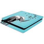 MightySkins Skin Compatible with Sony PS4 Slim Console – Musical Elephant | Protective, Durable, and Unique Vinyl Decal wrap Cover | Easy to Apply, Remove, and Change Styles | Made in The USA