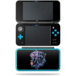 MightySkins Skin Compatible with Nintendo New 2DS XL – Eccentric Elephant | Protective, Durable, and Unique Vinyl Decal wrap Cover | Easy to Apply, Remove, and Change Styles | Made in The USA
