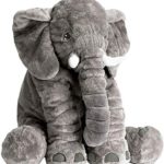 Homily Stuffed Elephant Animal Plush Toy 24 inches