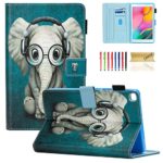 Galaxy Tab A 8.0 inch Case, T290 T295 T297 Case, Dteck PU Leather Folio Multi-Angle Viewing Full Body Protection Case for Samsung Galaxy Tab A 8.0 inch T290 T295 T297 2019 Release, Doctor Elephant