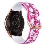 VIGOSS Elephant Band Compatible Galaxy Watch 42mm Bands Women 20mm Width Silicone Strap Replacement Wristband for Samsung Galaxy Watch 42mm SM-R810 Smartwatch