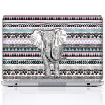 Meffort Inc 15 15.6 Inch Laptop Notebook Skin Sticker Cover Art Decal (Included 2 Wrist pad) – Elephant Wave Pattern