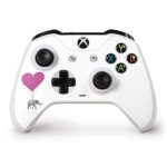 Skinit Decal Gaming Skin for Xbox One S Controller – Originally Designed Love Elephant Design