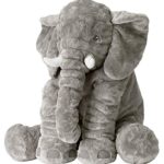 Tuko Big Elephant Stuffed Animals Plush Toy,Stuffed Elephant Cushion Doll Toy for Kids, for Baby Shower, Birthdays, Children, Grand Sons/Daughters
