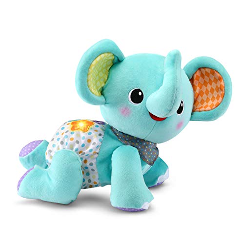 vtech explore and crawl elephant gray