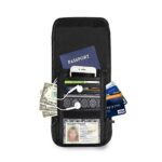 ALAZA Ethnic Elephant Bohemian Boho Small Crossbody Wallet Purse Cell Phone Bag Rfid Passport Holder with Credit Card Slots