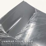 VVIVID+ Gloss Elephant Grey Nardo Gray Vinyl Car Wrap Film (25ft x 5ft)