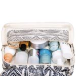 Narwey Hanging Travel Toiletry Bag Cosmetic Make up Organizer for Women Waterproof (Elephant)