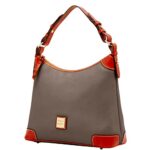 Dooney & Bourke Handbag, Pebble Grain Hobo Shoulder Bag – Elephant