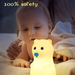 CHWARES Night Light for Kids, Elephant Nursery Night Lights with Remote, 7 Color Kawaii Lamp, Room Decor, USB Rechargeable, Cute Lamp Gifts for Baby, Children, Toddlers, Teen Girls