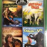 The Crocodile Hunter: Collision Course (DVD, 2002, Steve Irwin) + 3 Bonus MGM Animal Movies: Elephant Tales / The Golden Seal / Larger Than Life