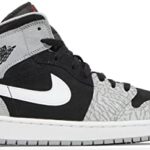 Nike AIR Jordan 1 MID SE ‘Elephant Toe’ DM1200 016 Men’s Size 11.5 KC Black