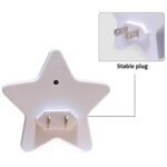 Cute Baby Elephant Plug in LED Night Light Lamp with Dusk to Dawn Sensor for Hallway, Kitchen, Bathroom, Bedroom – Star Shaped Decor