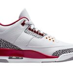 Jordan Mens Air Jordan 3 CT8532 126 Cardinal – Size 10