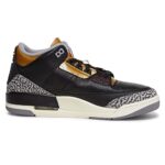 Jordan Air Jordan 3 Retro (Toddler/Little Kid) Black/Fire Red/Metallic Gold/Cement Grey 8 Toddler M