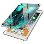 Kapadiy Case for iPad 9th/8th/7th Generation 10.2 inch 2021/2020/2019 Case, Air 3rd Gen/Pro 10.5 Elephant Aurora Underwater Pattern Designed Full Body Anti-Drop Protective in
