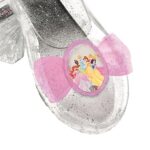 Disney Princess Accessories girls Disney Princess Shoes, Official Disney Costume Accessories, Age Grade 4+, Fits Up to Size 6 Heeled Sandal, As Shown, One Size Up Size US