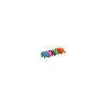 Multipet International 61274 Dog Toy, Latex Elephant, 8-in, Assorted Colors – Quantity 3