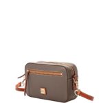 Dooney & Bourke Handbag, Pebble Grain Camera Zip Crossbody – Elephant