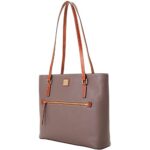 Dooney & Bourke Handbag, Pebble Grain Large Shopper Tote – Elephant