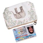 ARRIZO Women and Girls Cute Fashion Coin Purse Wallet Bag Change Pouch Key Holder (Forest Elephant)