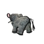 TUFFY – World’s Tuffest Soft Dog Toy – Zoo Elephant – Multiple Layers. Made Durable, Strong & Tough. Interactive Play (Tug, Toss & Fetch). Machine Washable & Floats. (Regular)