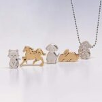 Alex Woo “Little Signs Animals” Silver Horse Pendant Necklace