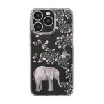 FancyCase iPhone 13 Case (6.1inch)-Women Girls Floral Elephant Style Cute Cartoon Animal Pattern Flexible TPU Protective Clear Case Compatible with iPhone 13 (Floral Elephant)