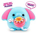 Snackles (Chupa Chup) Elephant Super Sized 14 inch Plush by ZURU, Ultra Soft Plush, Collectible Plush with Real Licensed Brands, Stuffed Animal