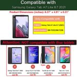 UUcovers for Samsung Galaxy Tab A7 Lite 8.7″ Case 2021 Release (SM-T220/T225/T227) with Multi-Angle Viewing Stand Slim Lightweight PU Leather/Soft TPU Back Shockproof Folio Cover, Watercolor Elephant