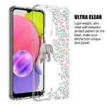 SYONER Clear Phone Case Cover for Samsung Galaxy A03s [Elephant]