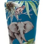 Shag Wear Elephant Jungle Large Wallet for Women 7″ Teal