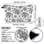 Jom Tokoy Makeup Bag for Women Cosmetic Bag Small Makeup Bags Waterproof Travel Case Toiletry Bag Accessories Organizer Girl’s Gifts (Elephant 1151)
