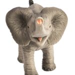 Safari Ltd. African Elephant Baby Figurine – Lifelike 3.5″ Model Figure – Educational Toy for Kids Ages 3+