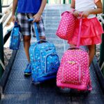 J World New York Kids’ Lollipop Rolling Backpack & Lunch Bag Set, Elephant, One Size