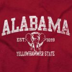 Classic Teaze Alabama Yellow Hammer Elephant Pride Hoodie Sweatshirt Women Men